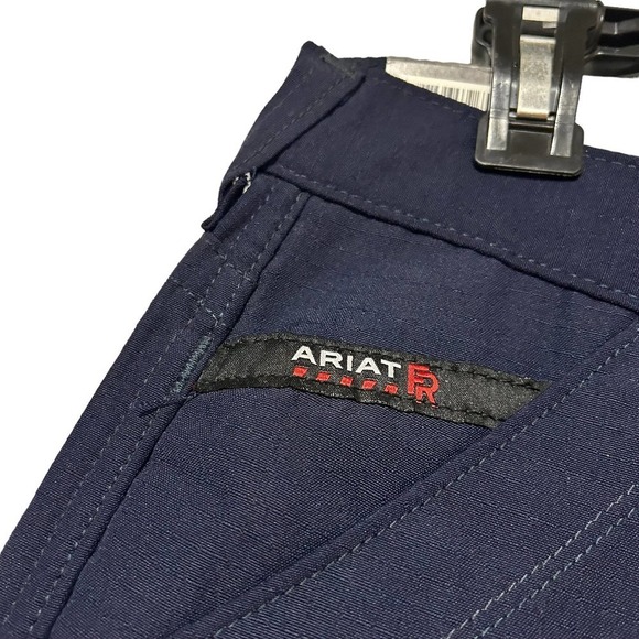 NWT Ariat FR M4 Low Rise Ripstop Bootcut Duralight Navy Pants - Picture 10 of 14